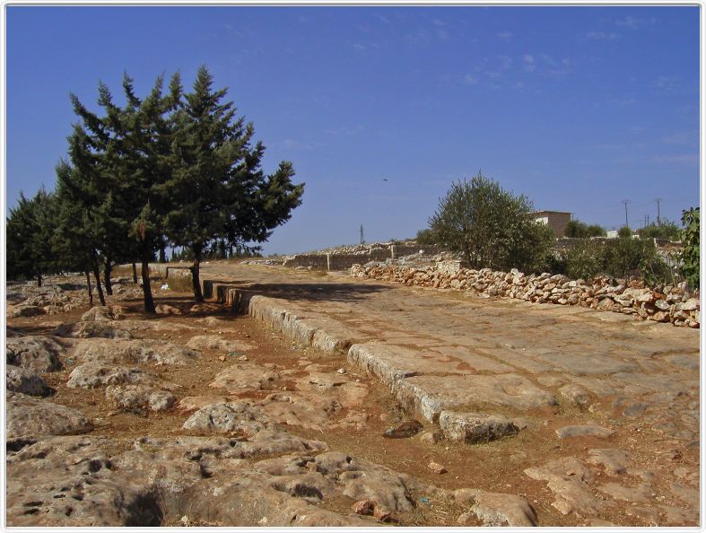 Voie romaine Antioche - Alep (Syrie)