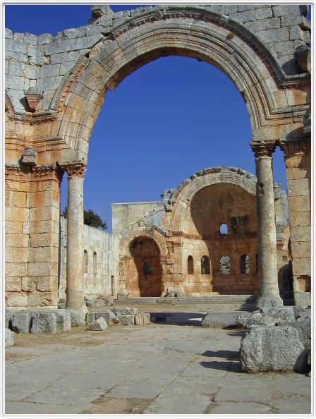 Saint-Siméon  (Qal'at Semaan) (Syrie)