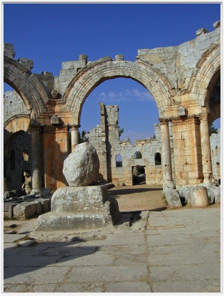 Saint-Siméon  (Qal'at Semaan) (Syrie)