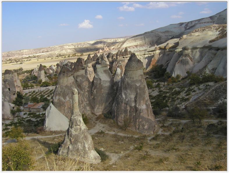 La Cappadoce. Vallée de Zelve
