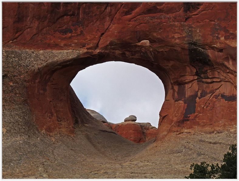 Parc national des Arches, près de Moab (Utah).