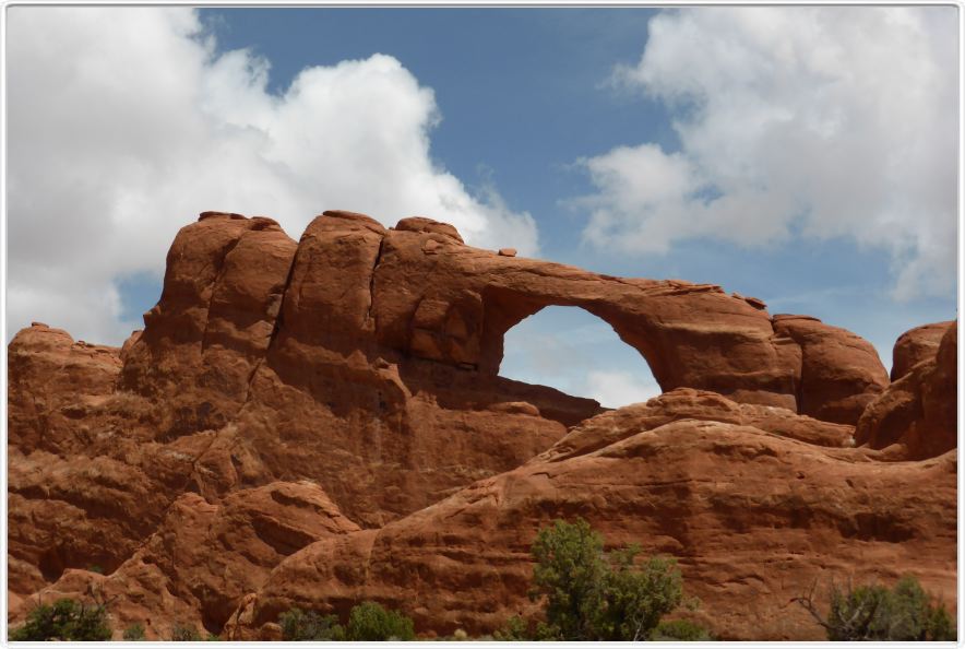 Parc national des Arches, près de Moab (Utah).