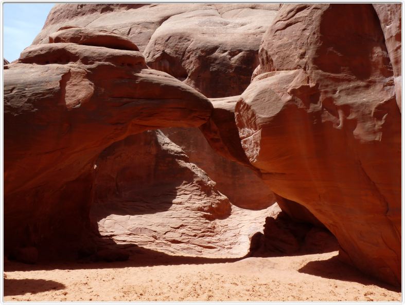 Parc national des Arches, près de Moab (Utah).