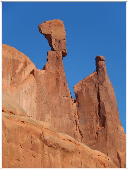 Parc national des Arches, près de Moab (Utah).