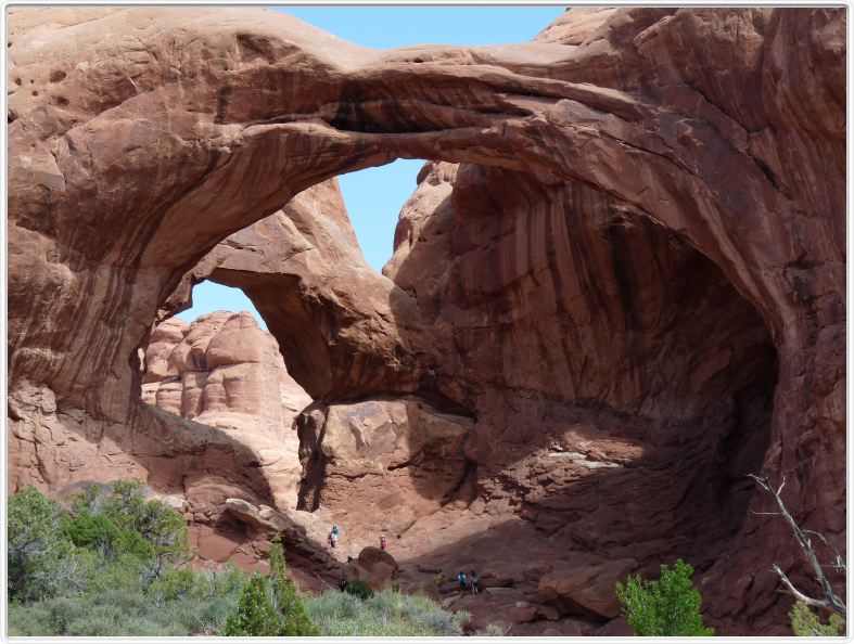 Parc national des Arches, près de Moab (Utah).
