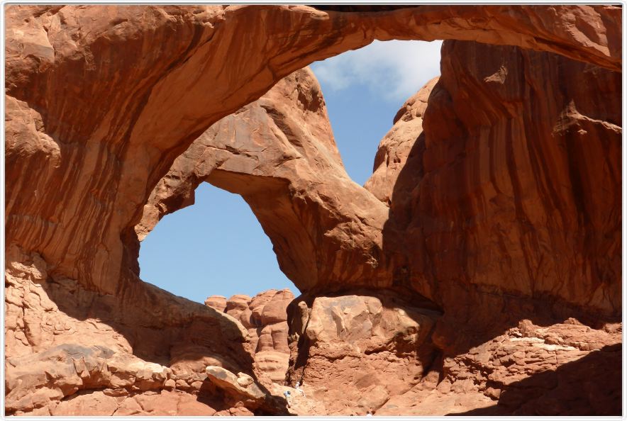 Parc national des Arches, près de Moab (Utah).