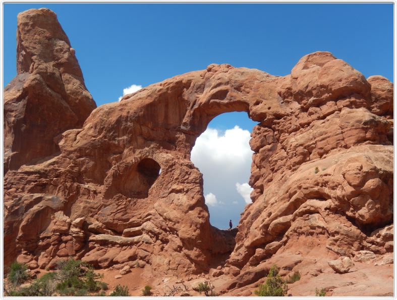 Parc national des Arches, près de Moab (Utah).