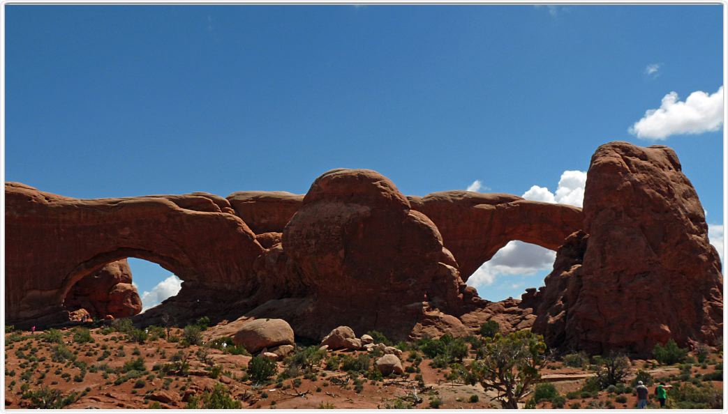 Parc national des Arches, près de Moab (Utah).