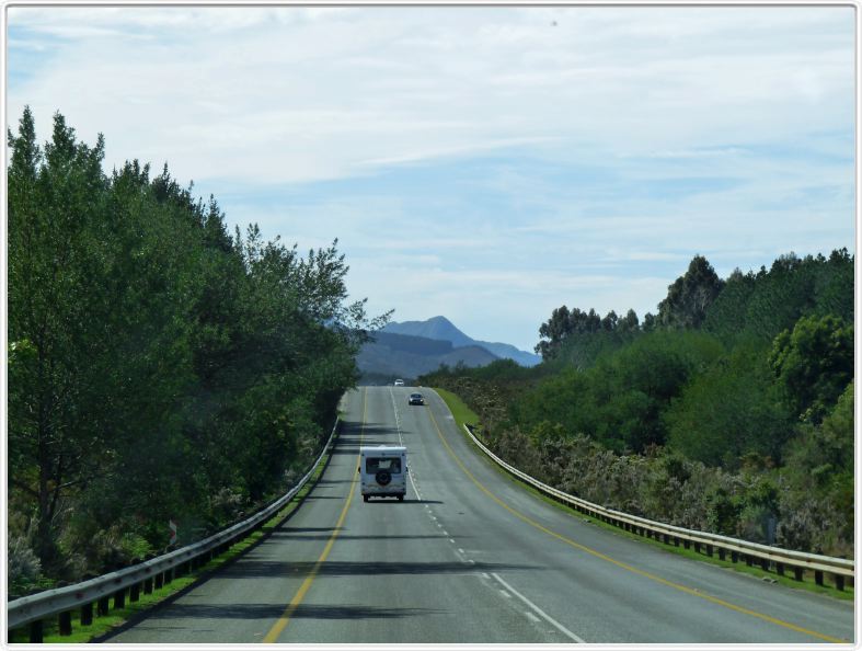 En route direction Port Elizabeth