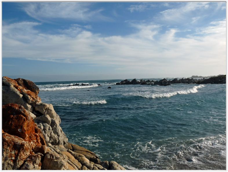 Le Cap Agulhas (Océan indien)