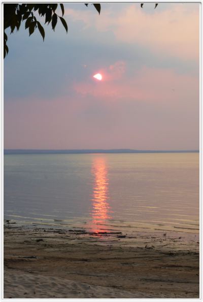 Sur la côte près de Maguari