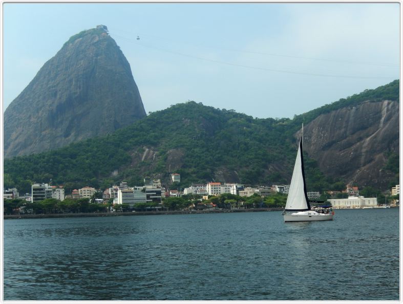 Balade en bateau dans la baie de Rio