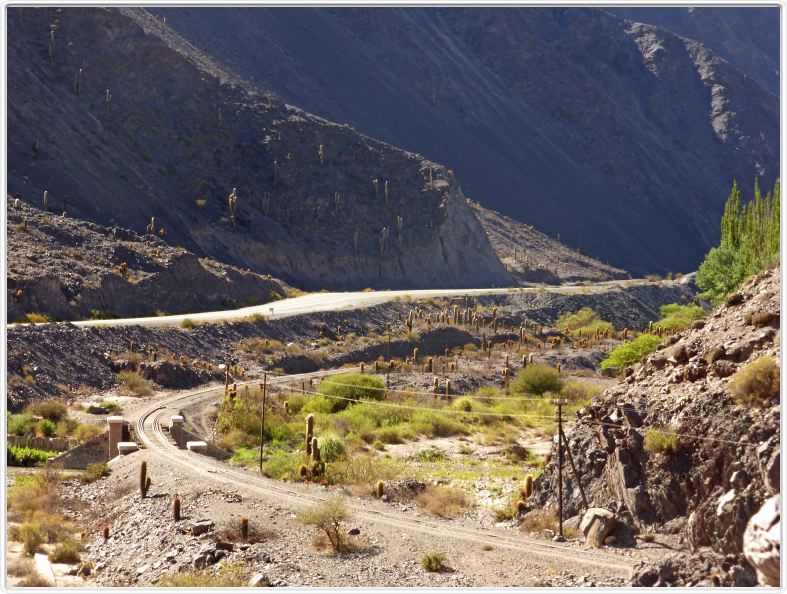 Route menant de Salta à San Antonio de Los Cobres
