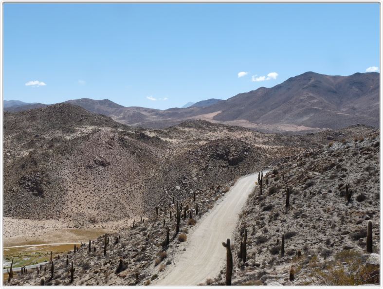 Route menant de Salta à San Antonio de Los Cobres