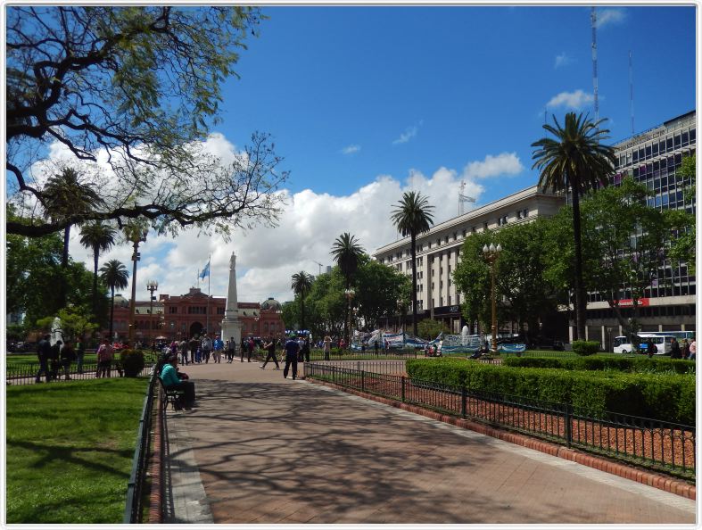 Buenos Aires. Place de mai.