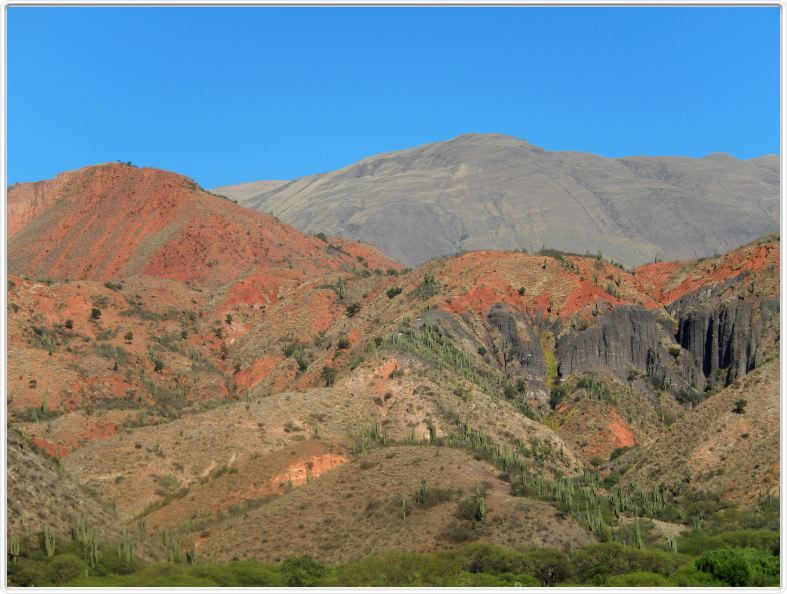 Sur la route menant de Salta à Cachi.
