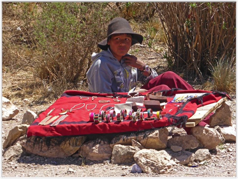 Sur la route menant de Salta à Cachi.