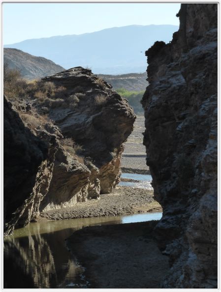 Route qui mène de Cachi à Molinos en direction de Cafayate