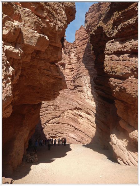Route menant de Carayate à Salta