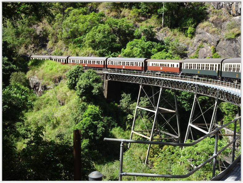 Excursion en train (Kuranda Scenic Rail) vers Kuranda,