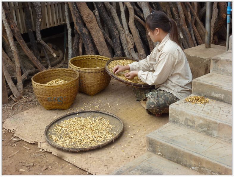 Village d'artisans.