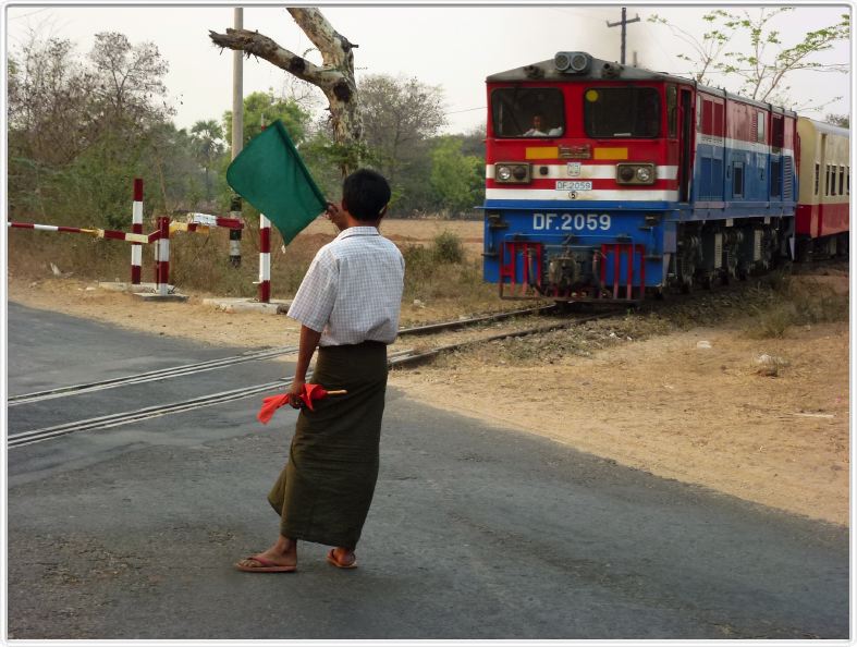 Sur la route qui mène à Bagan