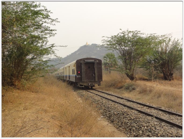 Sur la route qui mène à Bagan
