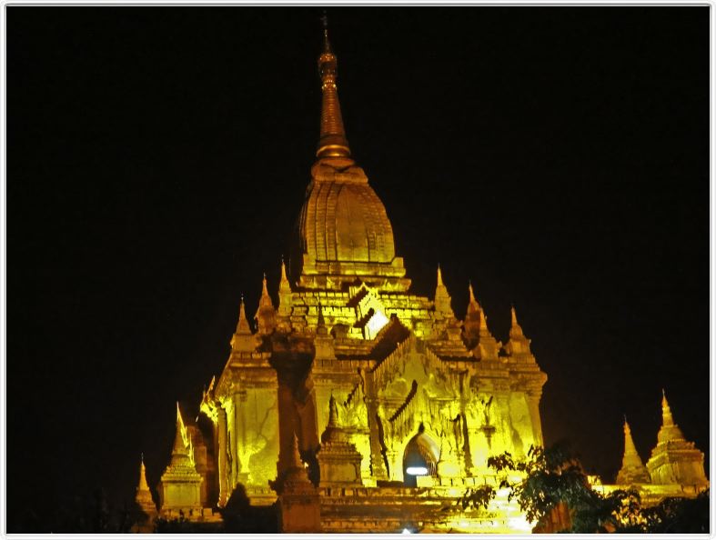 Bagan. Pagode de Gawdawpalin