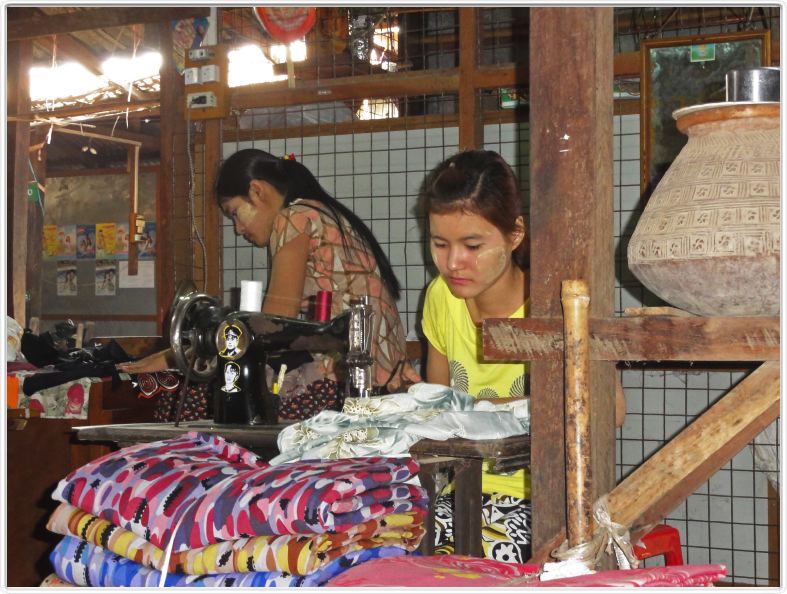 Bagan. Le marché.