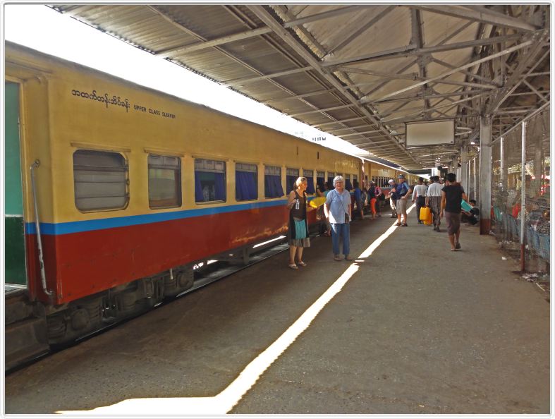 La gare de Mandalay