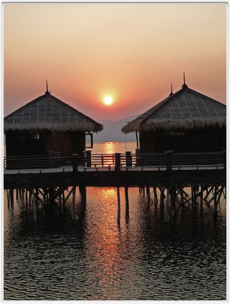 Sur le lac Inle