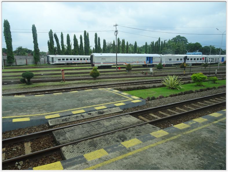 Parcours Jakarta - Yogyakarta.