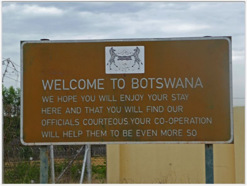 Douane du Botswana (Shakawe)