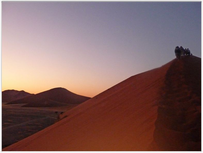 Désert du Namib : dune 45