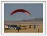Solitaire : lacher de parapente