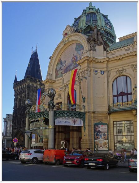 Prague. Maison municipale.