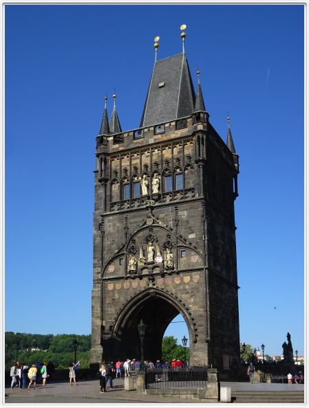 Prague. Le pont Charles.