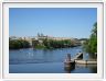 Prague. Vue depuis le Pont Jiráskův.