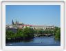 Prague. Vue depuis le Pont Jiráskův.