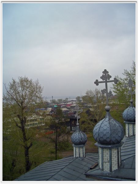 Ienisseïsk - Depuis le clocher de l'église