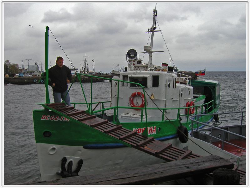 Excursion en bateau sur le lac Baïkal