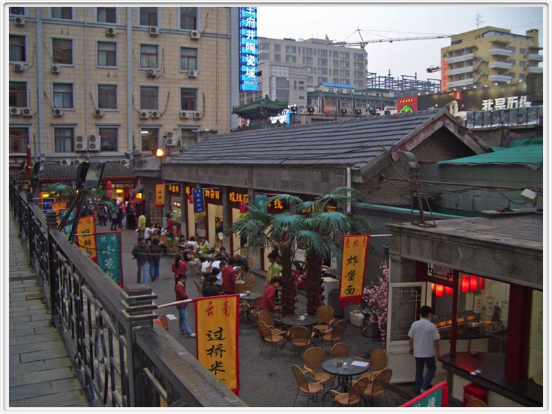 Pékin - Le quartier commerçant