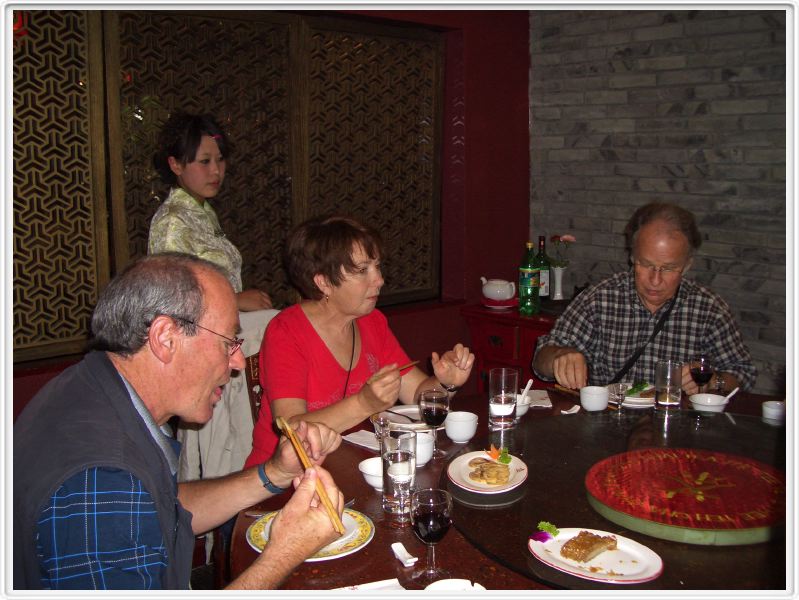 Repas du soir - 4 juin 2008