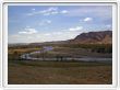 La steppe mongole