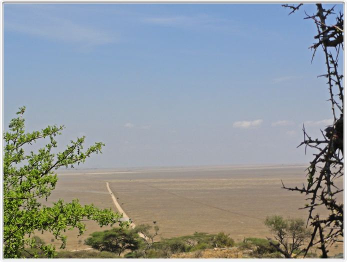 Halte à l'entrée du Serengeti National Park